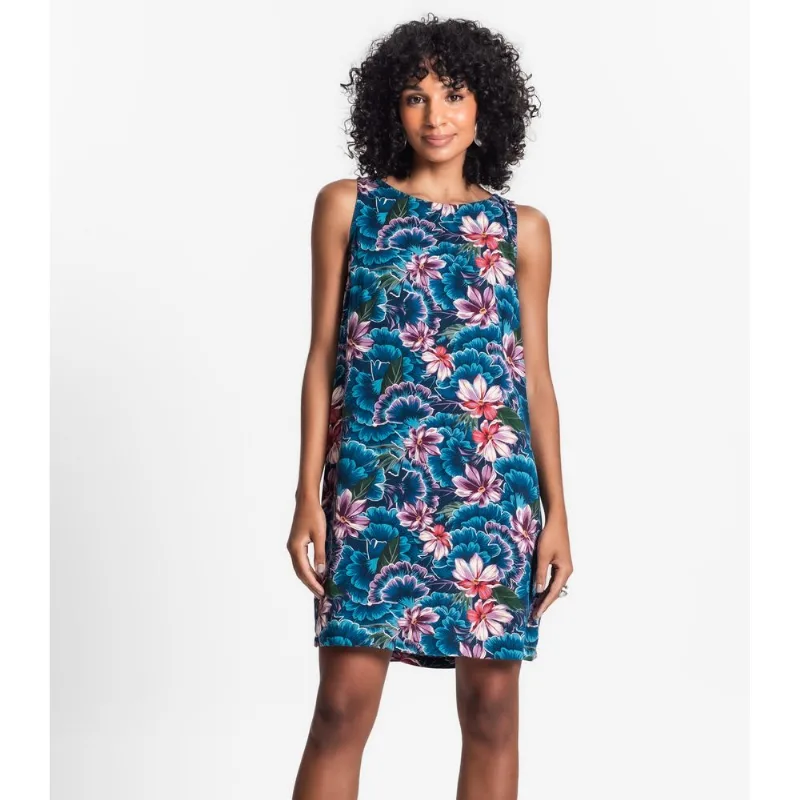 Vestido Feminino Curto De Viscose Select Azul M
