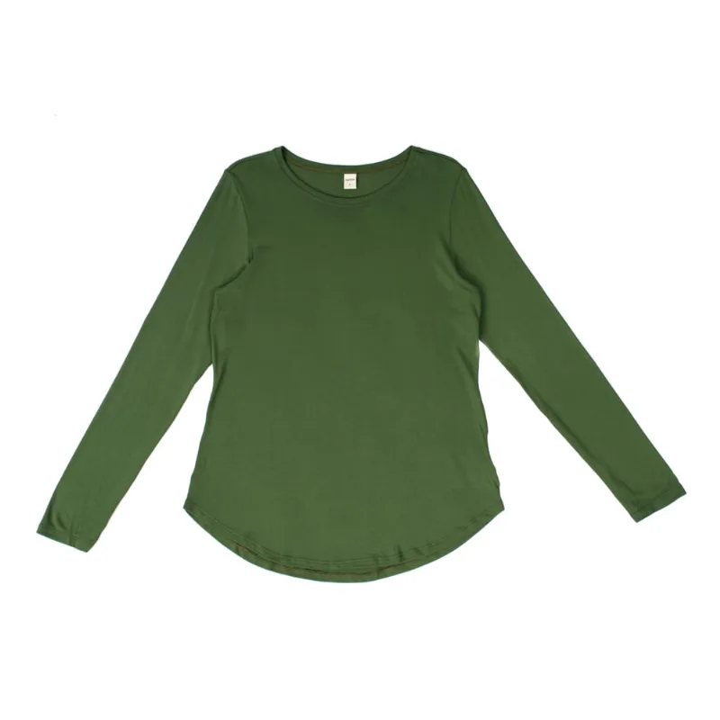 Blusa Feminina Rovitex Manga Longa Verde Escuro - M
