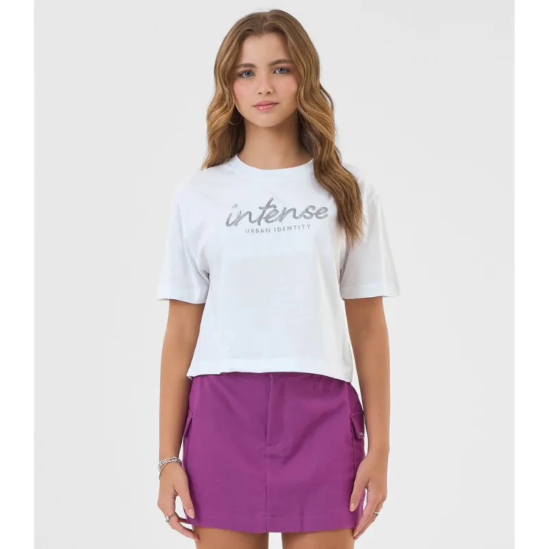 T- Shirt Bordada Feminina Minty Branco 14