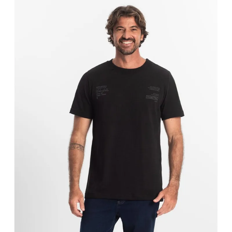 Camiseta Masculina Diametro Preto GG