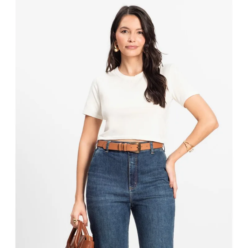 Blusa Básica Feminina Cotton Leve Rovitex Bege GG