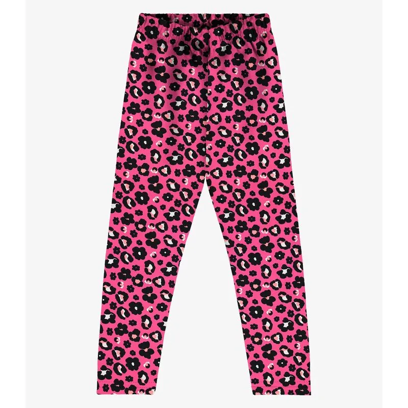 Legging Infantil Estampada Rovi Kids Rosa 10