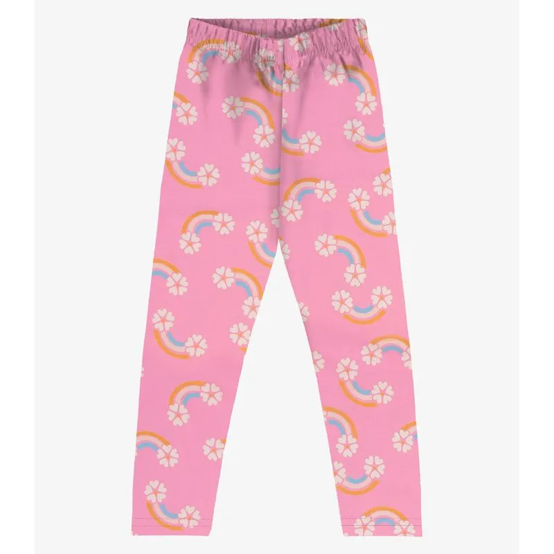 Legging Infantil Estampada Rovi Kids Rosa 10