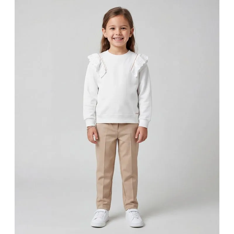 Moletom Infantil Trick Nick Branco 14
