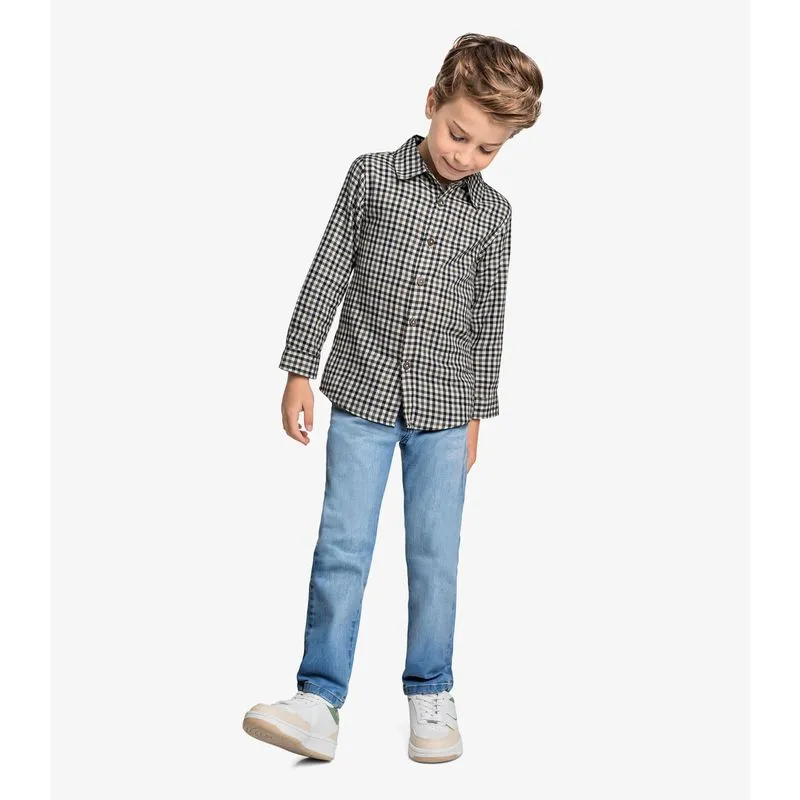Calça Jeans Infantil Trick Nick Azul 12