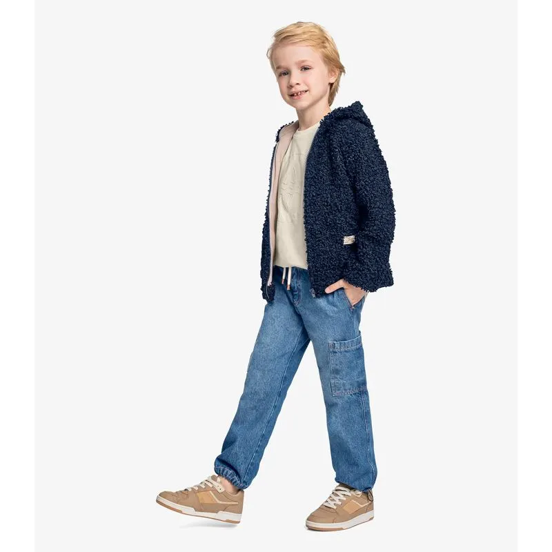 Calça Jeans Infantil Masculina Trick Nick Azul 2