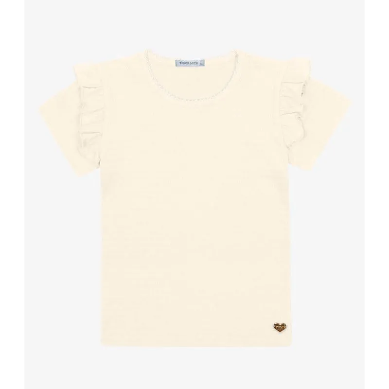 Blusa Infantil Anarruga Trick Nick Bege 10