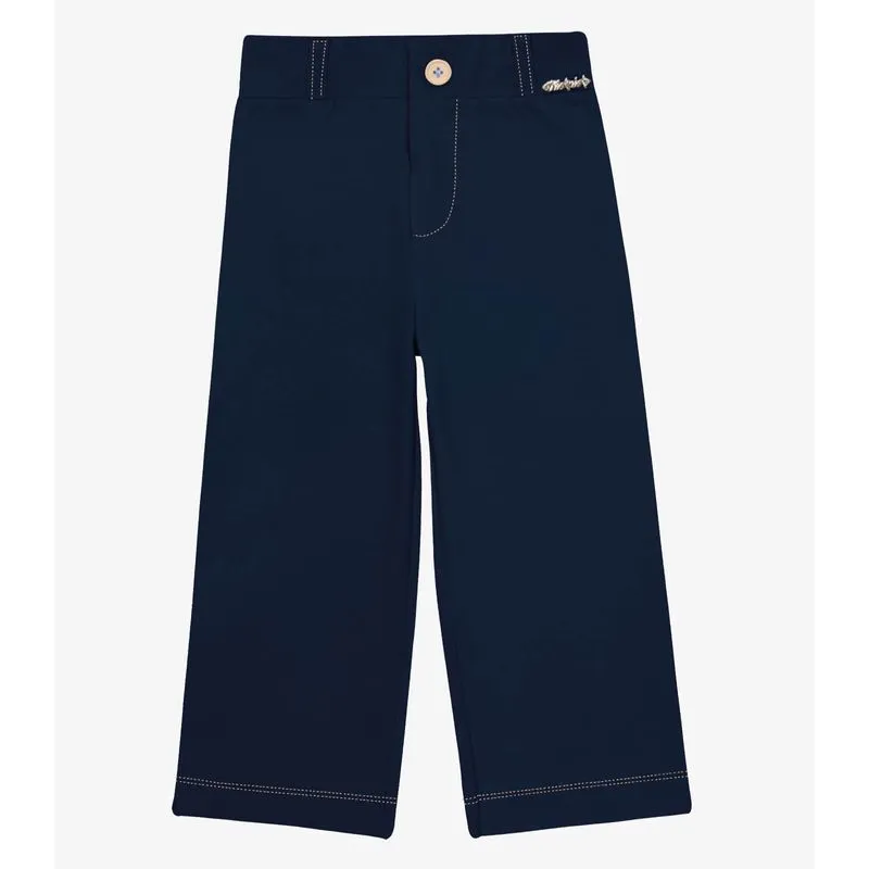 Calça Pantacourt Infantil Trick Nick Azul 4