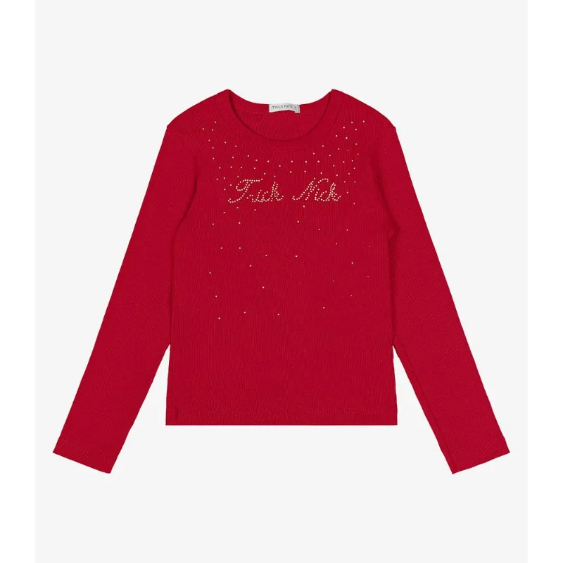Blusa Manga Longa Trick Nick Vermelho 3