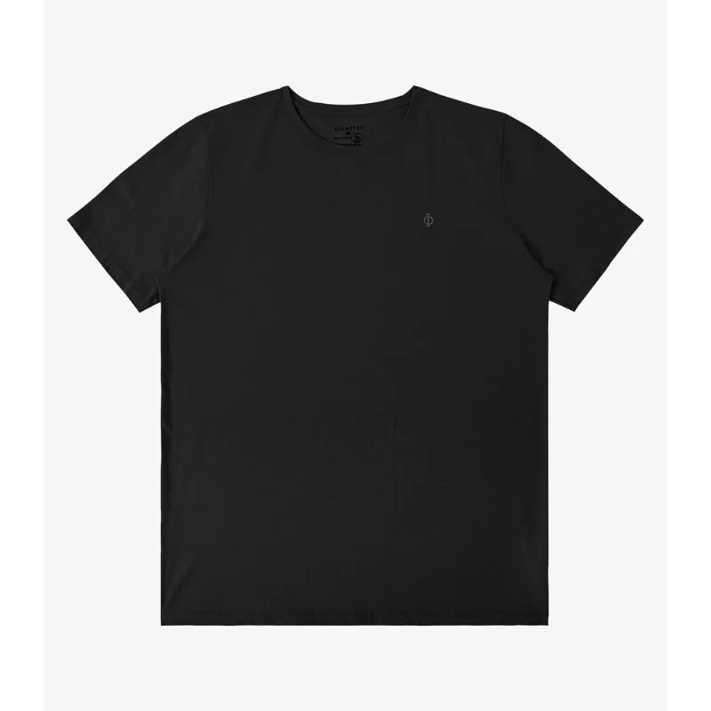 Camiseta Masculina Meia Malha Diametro Preto M