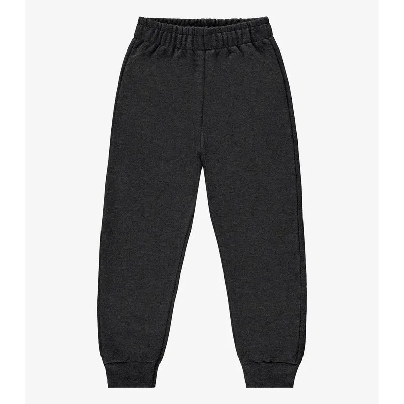 Calça Básica Unissex Infantil Rovi Kids Preto 2