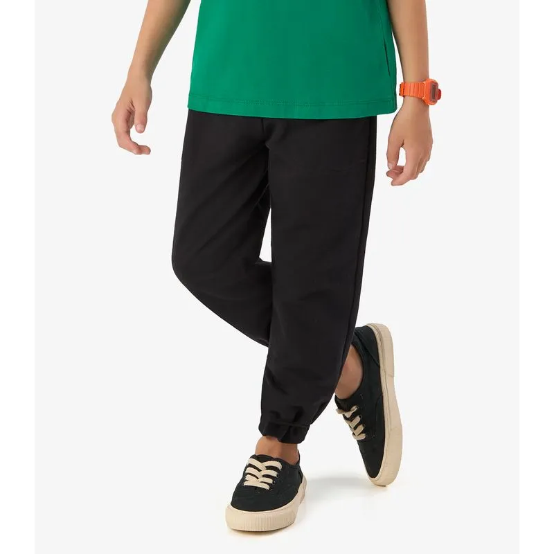 Calça Básica Unissex Infantil Rovi Kids Preto 2