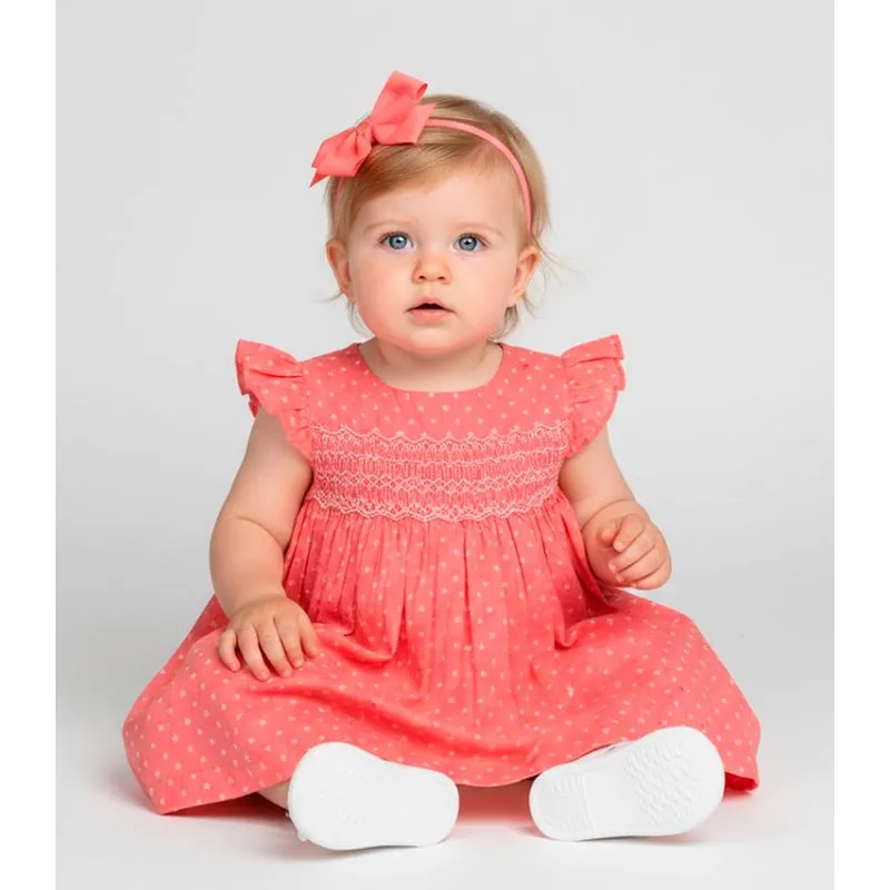 Vestido Infantil Tricoline Trick Nick Laranja 1