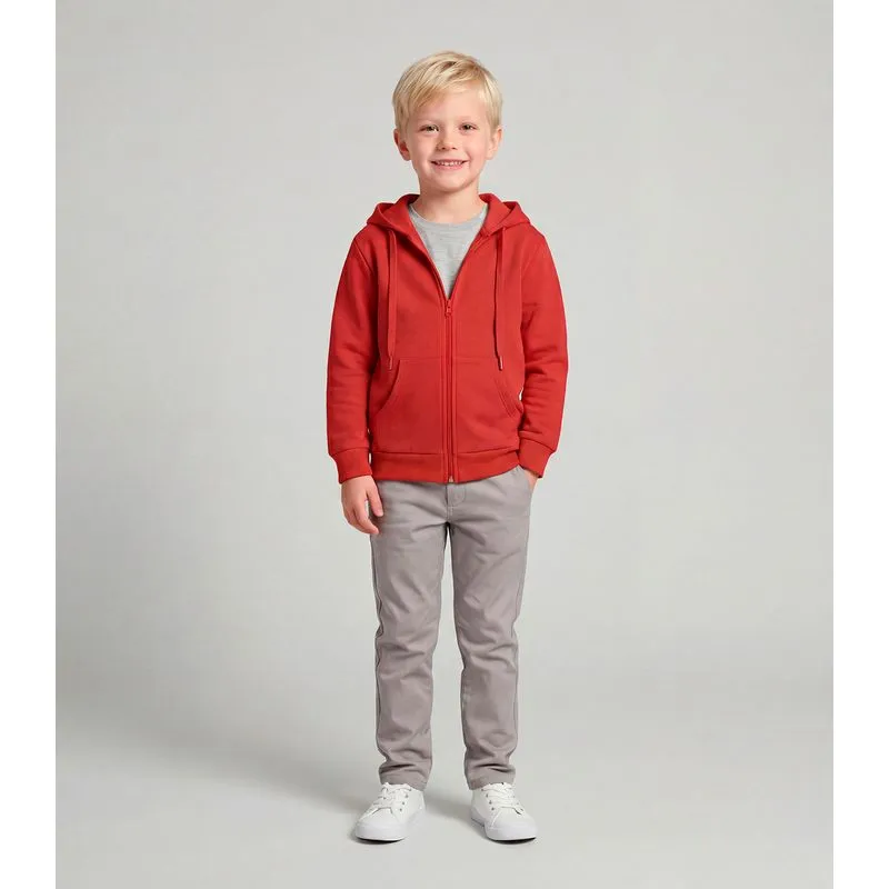 Jaqueta Infantil Com Capuz Moletom Trick Nick Laranja 12