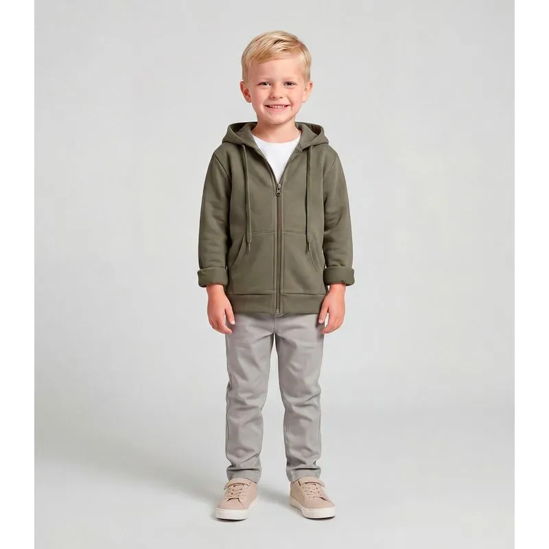 Jaqueta Infantil Com Capuz Moletom Trick Nick Verde 12