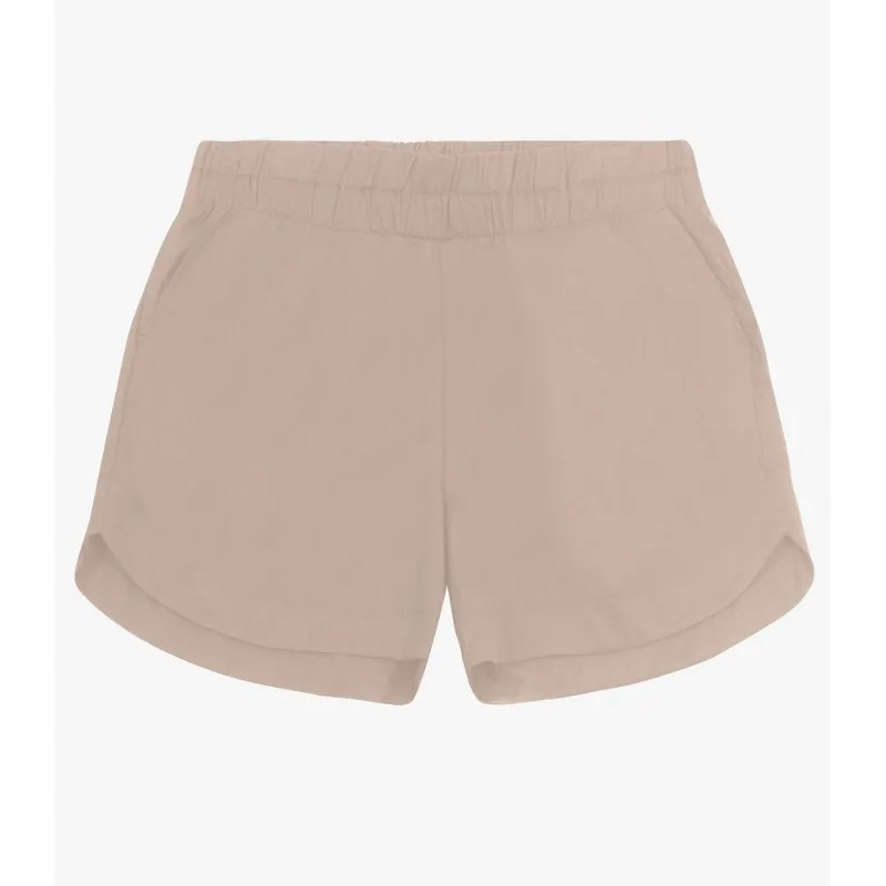 Shorts Curto Plus Size Secret Glam Bege Plus G1