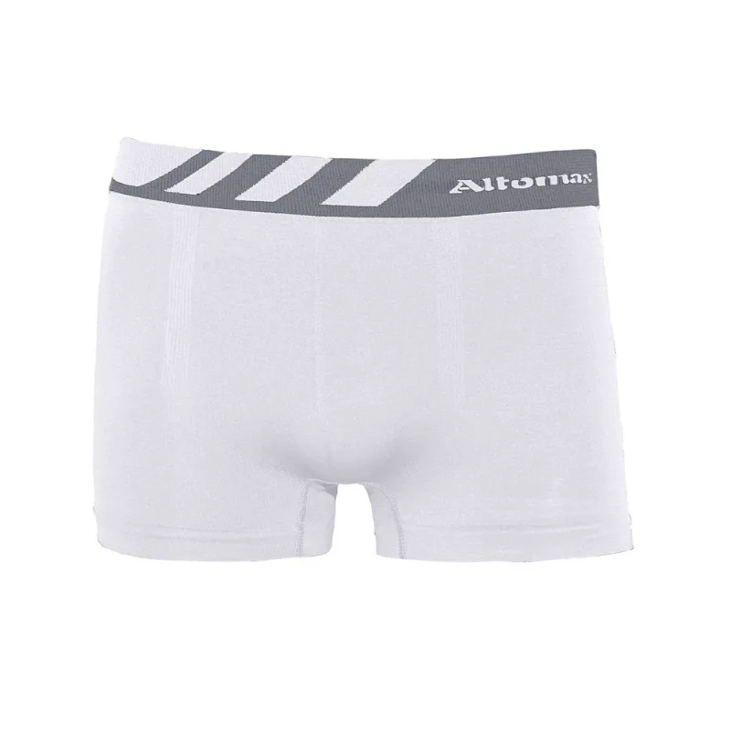 Cueca Boxer Lisa Microfibra Altomax Branco P
