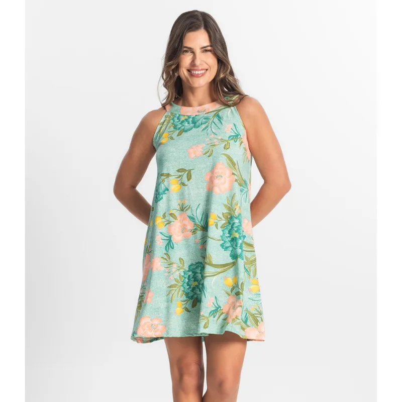Vestido Curto Feminino Em Liganete Select Verde G