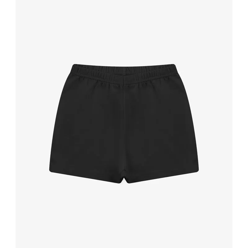 Shorts em Cotton Leve Rovi Kids Preto 3