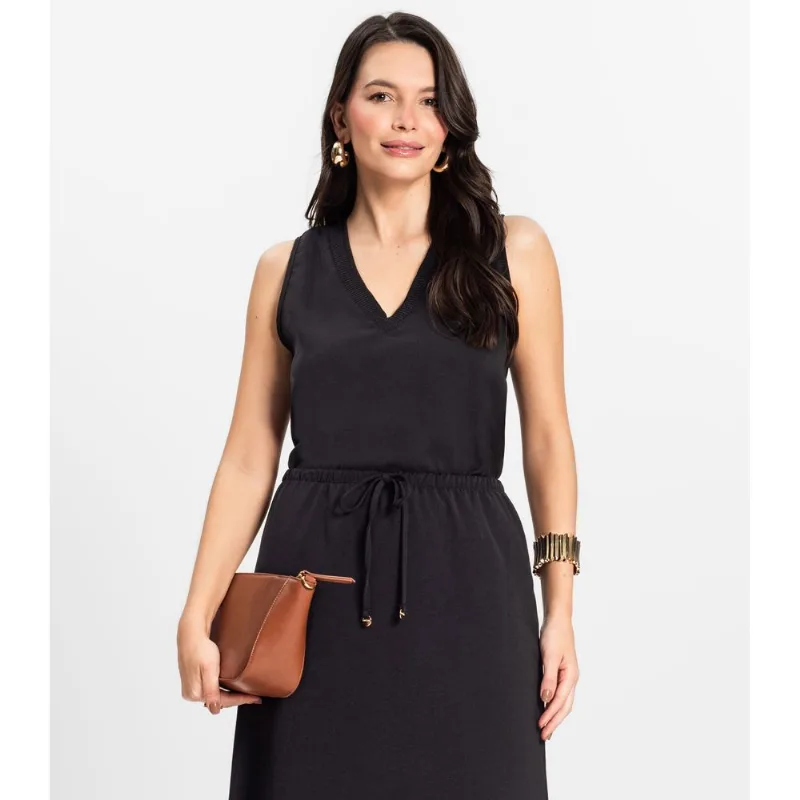 Regata Feminina Twill Cey Rovitex Preto P