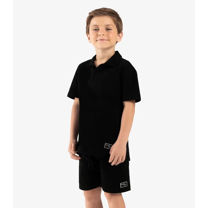 Bermuda Infantil Menino Malhão Fruit Rovi Kids Preto 16