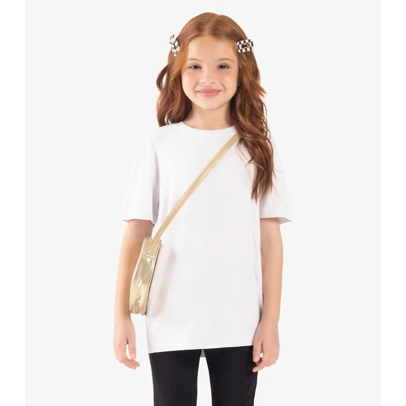 Camiseta Unissex Viscotorcion Rovi Kids Branco 12