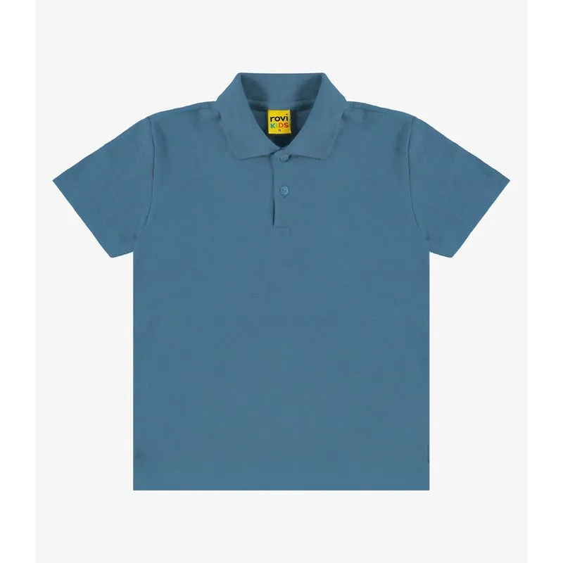 Polo Infantil Masculino Malhão Fruit Rovi Kids Azul 16