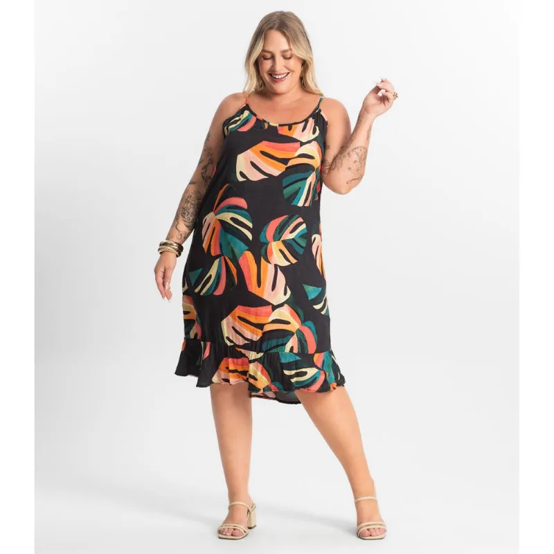 Vestido Curto Secret Glam Preto Plus G2