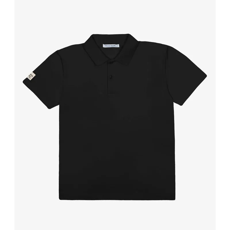 Polo Infantil Cotton Leve Trick Nick Preto 3