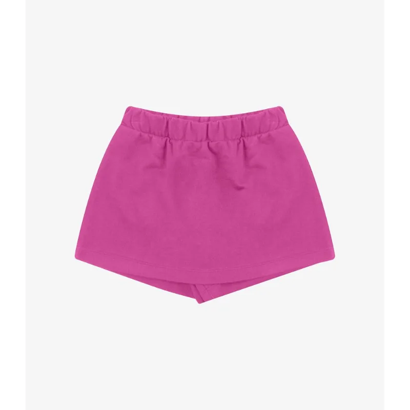 Shorts Saia Moletom Rovi Kids Rosa 6