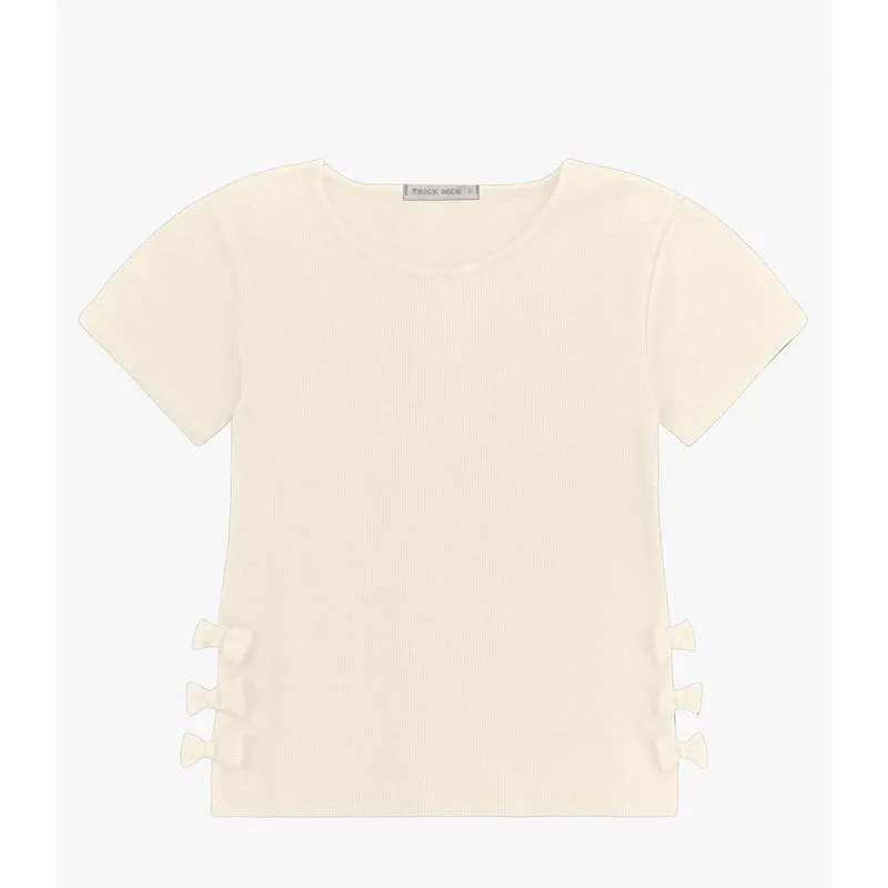 Blusa Feminina Em Ribana 2x1 Trick Nick Off White 6