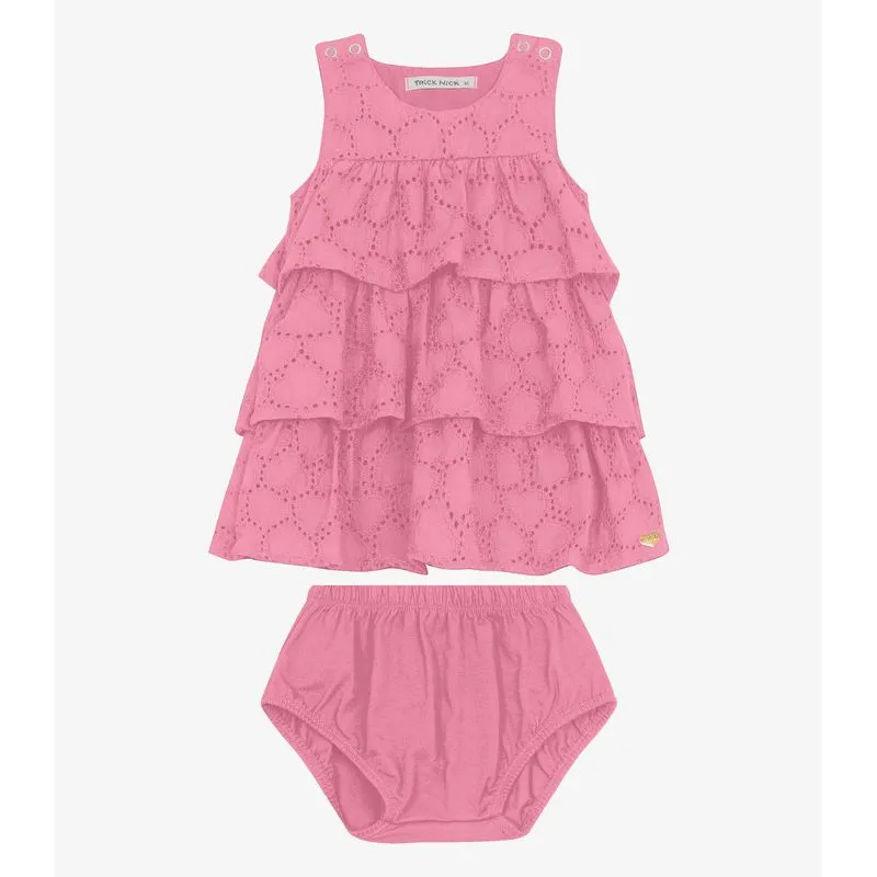 Vestido com Calcinha Trick Nick Rosa P