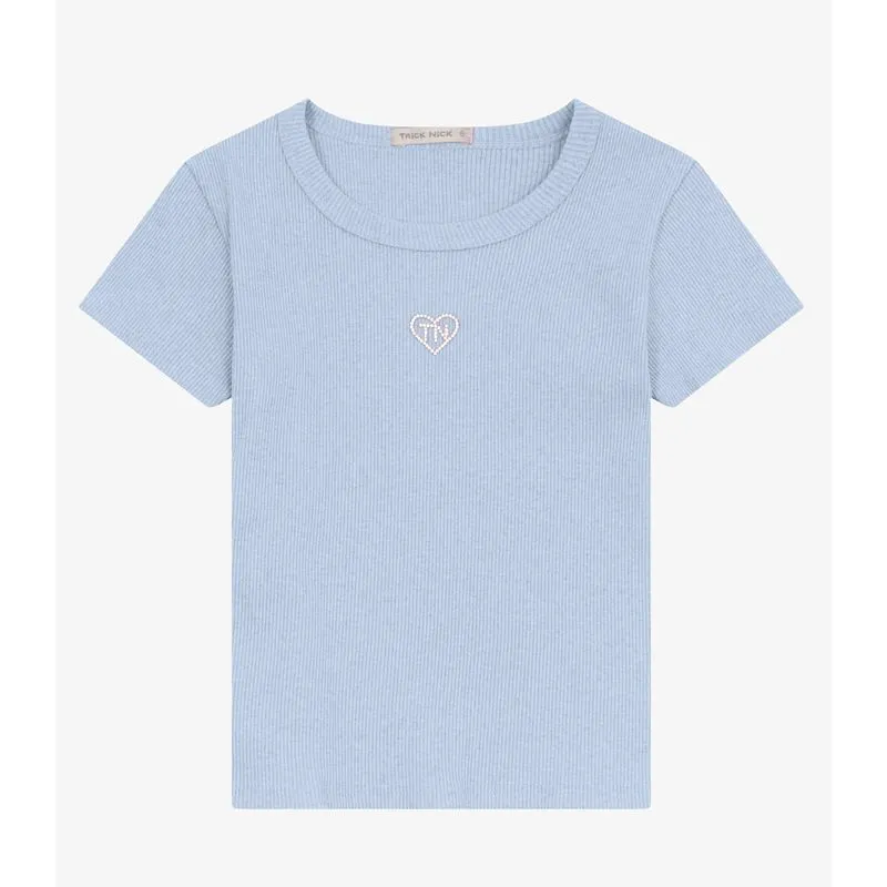 Blusa Feminina Em Ribana 2x1 Mescla Trick Nick Azul 6