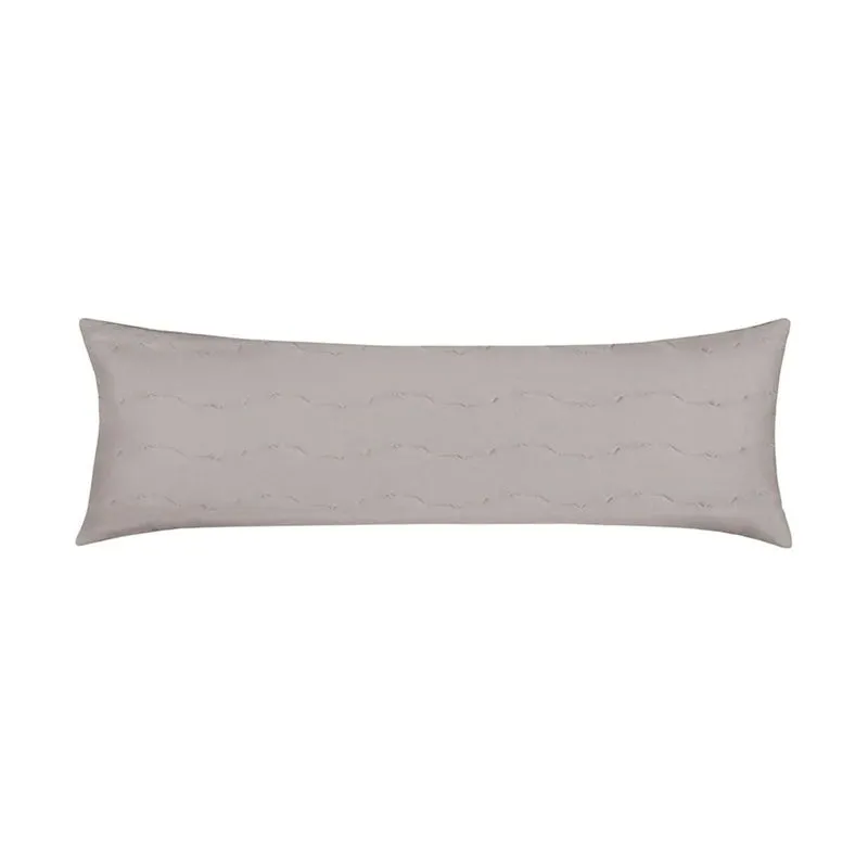 Porta Travesseiro Body Pillow De Malha Altenburg Cinza Un