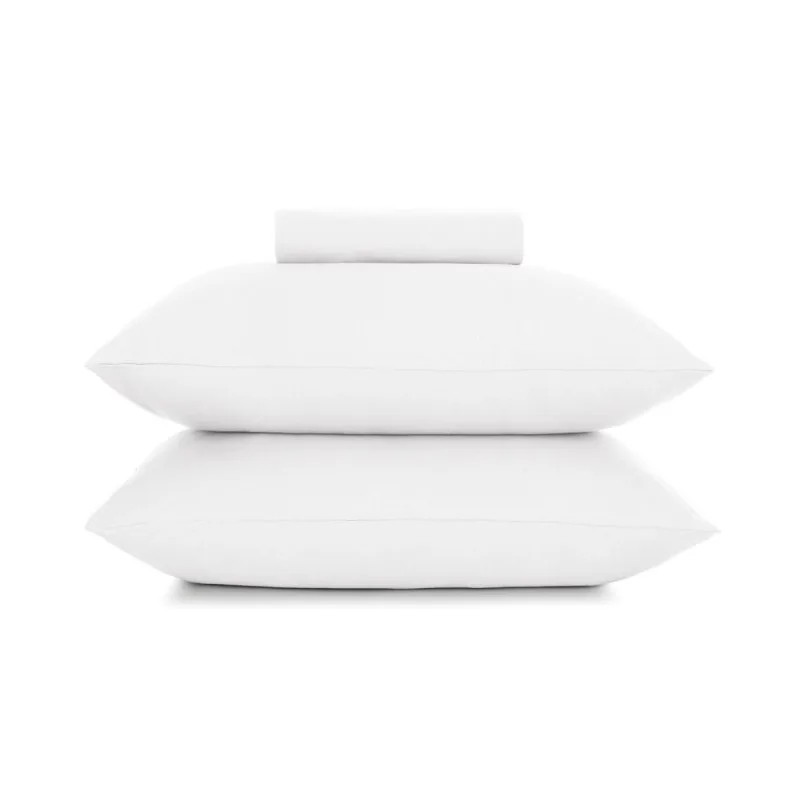 Jogo De Cama Simples Solteiro Liso Altenburg Branco UN / Branco