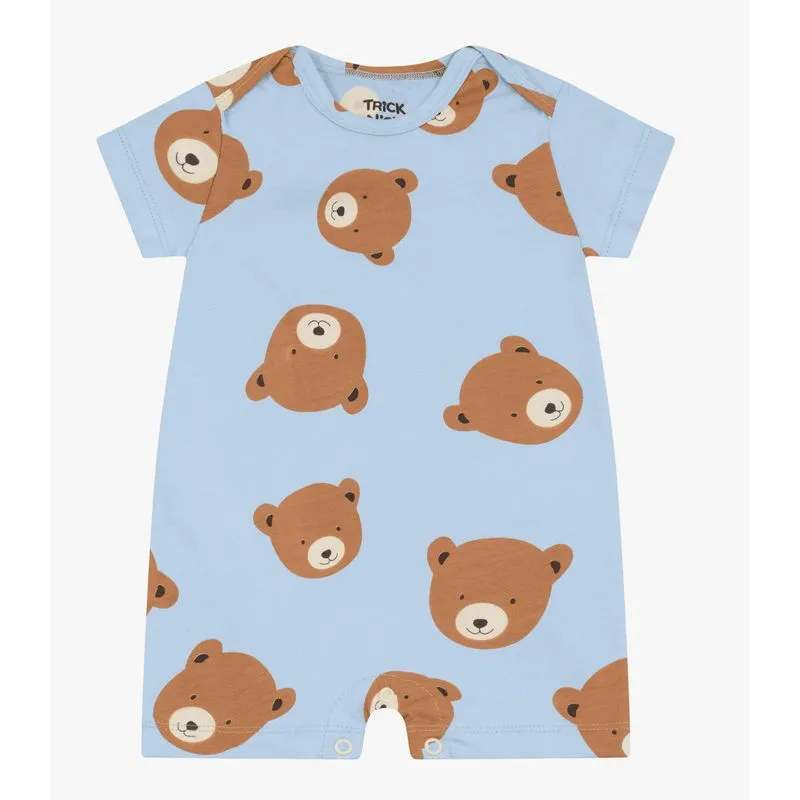 Macaquinho Masculino Em Cotton Leve Trick Nick Azul GG