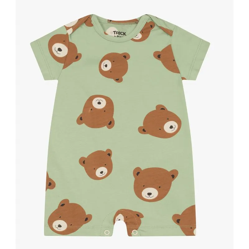 Macaquinho Masculino Em Cotton Leve Trick Nick Verde M