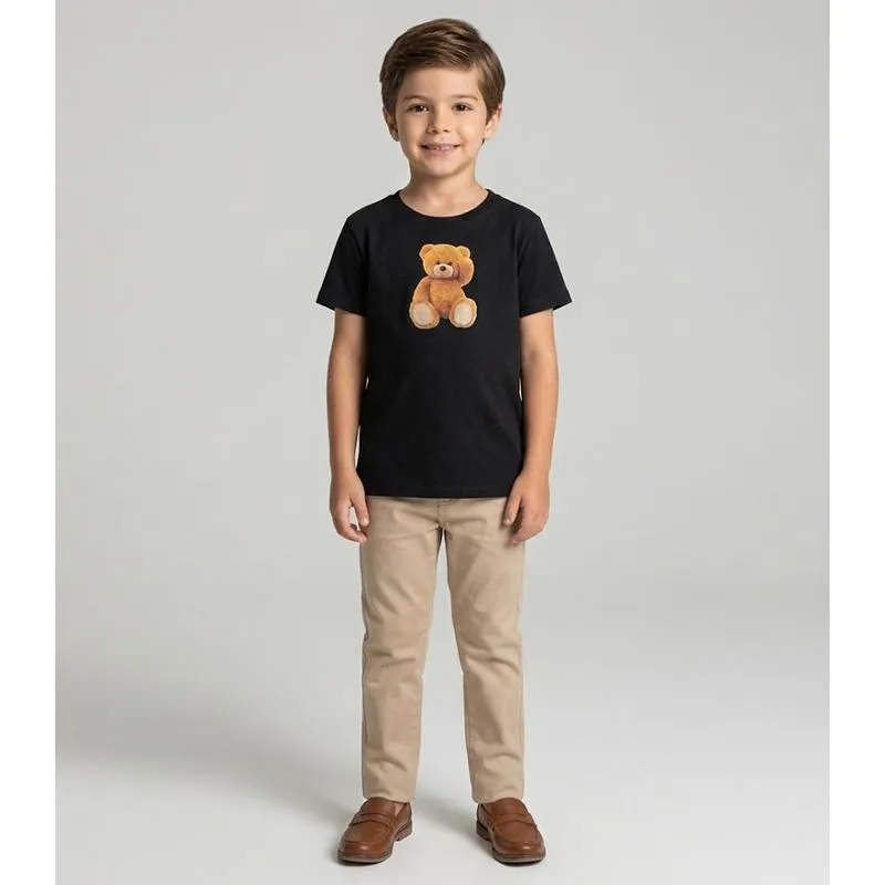 Camiseta Infantil Masculina Trick Nick Preto 6