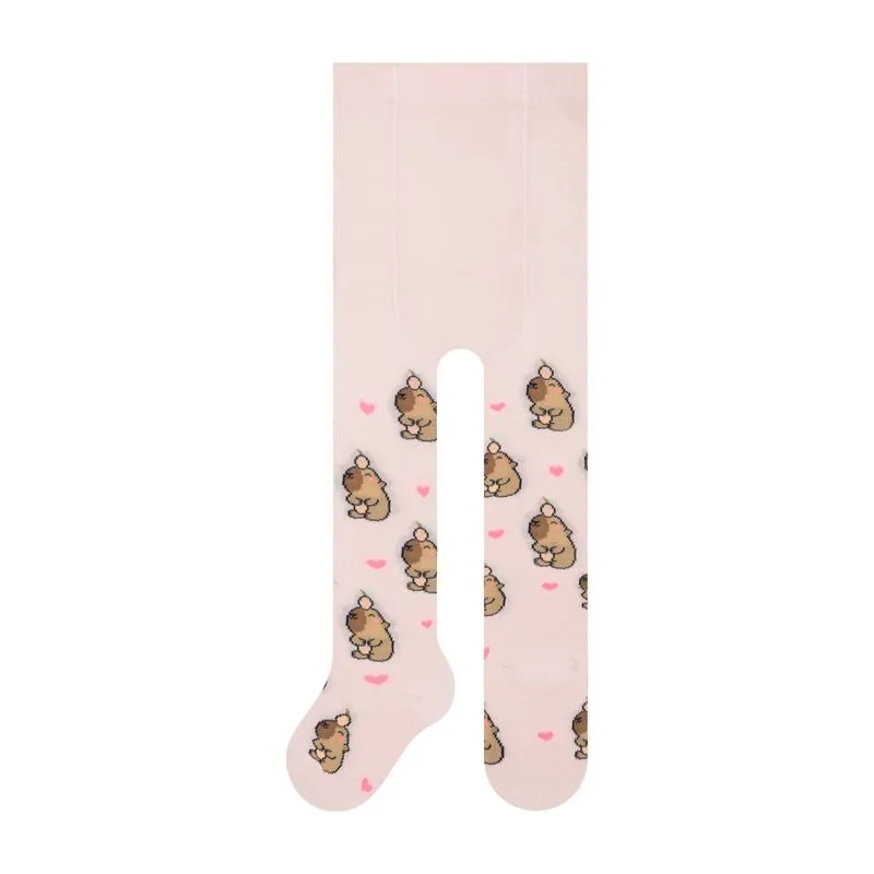 Meia Calça Infantil Selene Rosa M