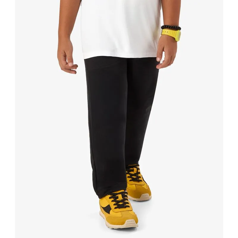 Calça Moletom Menino Rovi Kids Preto 4