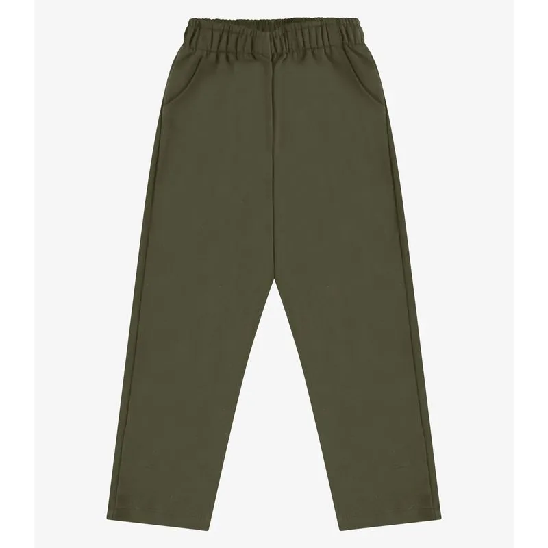 Calça Moletom Menino Rovi Kids Verde 10