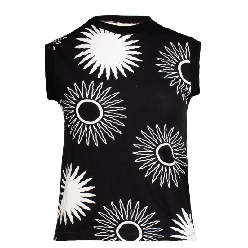 Regata Feminina Rovitex Visco Estampa Rotativa Preto - G