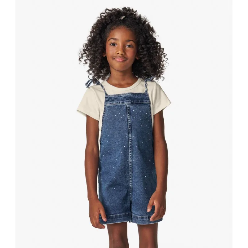 Conjunto Blusa com Jardineira Infantil Trick Nick Azul 8