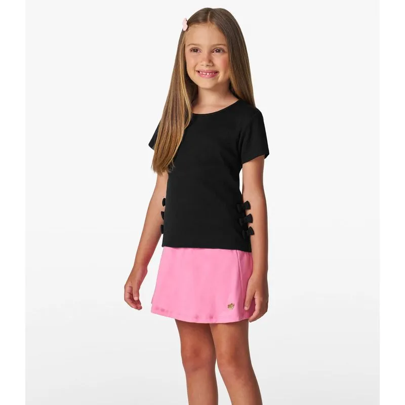 Blusa Feminina Em Ribana 2x1 Trick Nick Preto 2