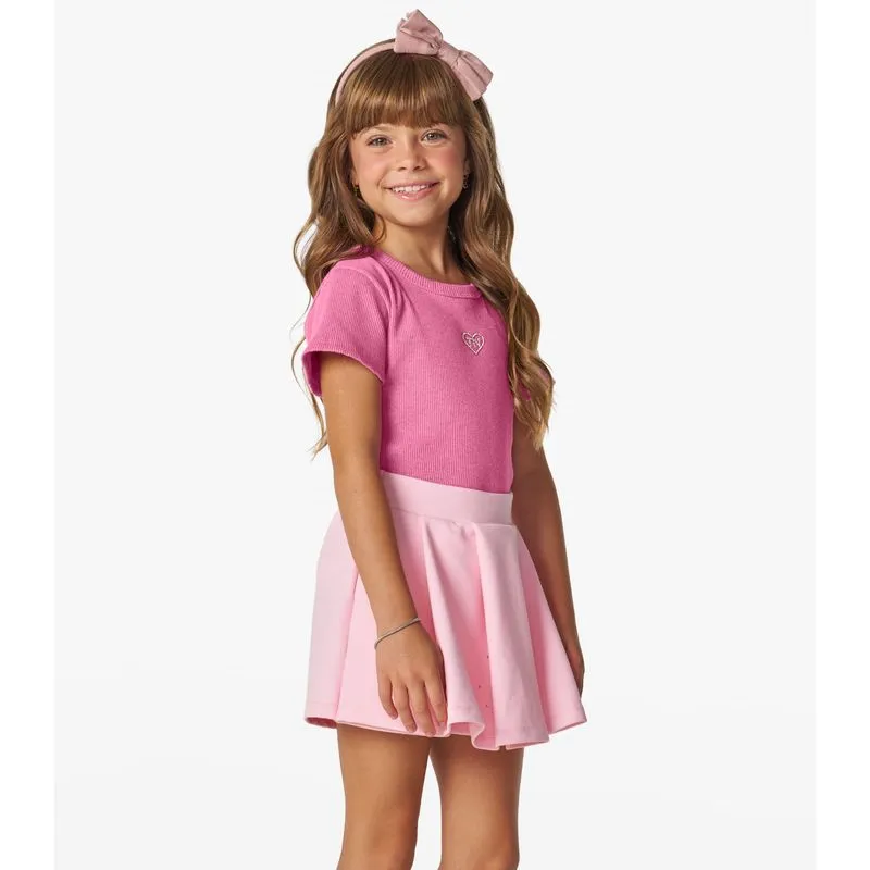 Blusa Feminina Em Ribana 2x1 Mescla Trick Nick Rosa 12