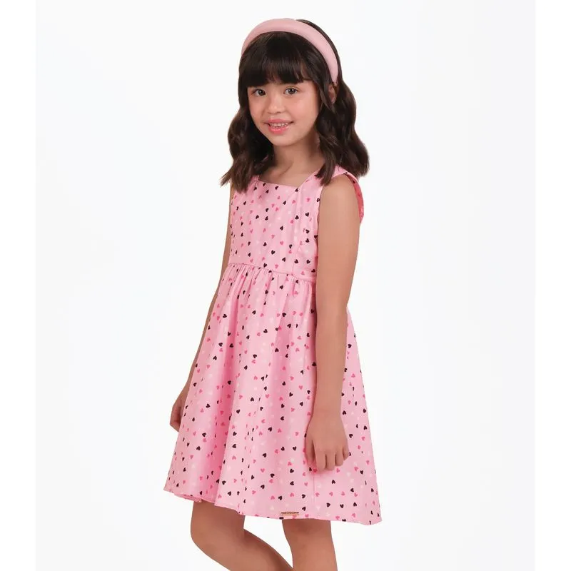 Vestido Popeline Trick Nick Rosa 1