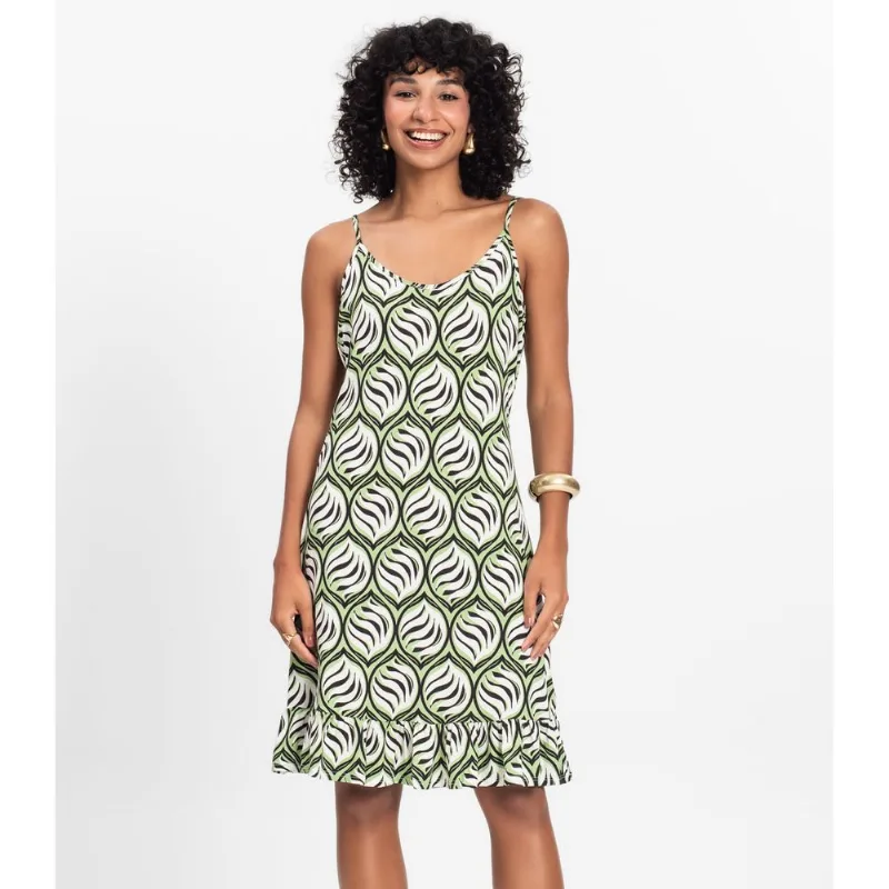 Vestido Feminino Estampado Select Verde M