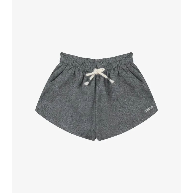 Shorts Menina Moletom Rovi Kids Cinza 8