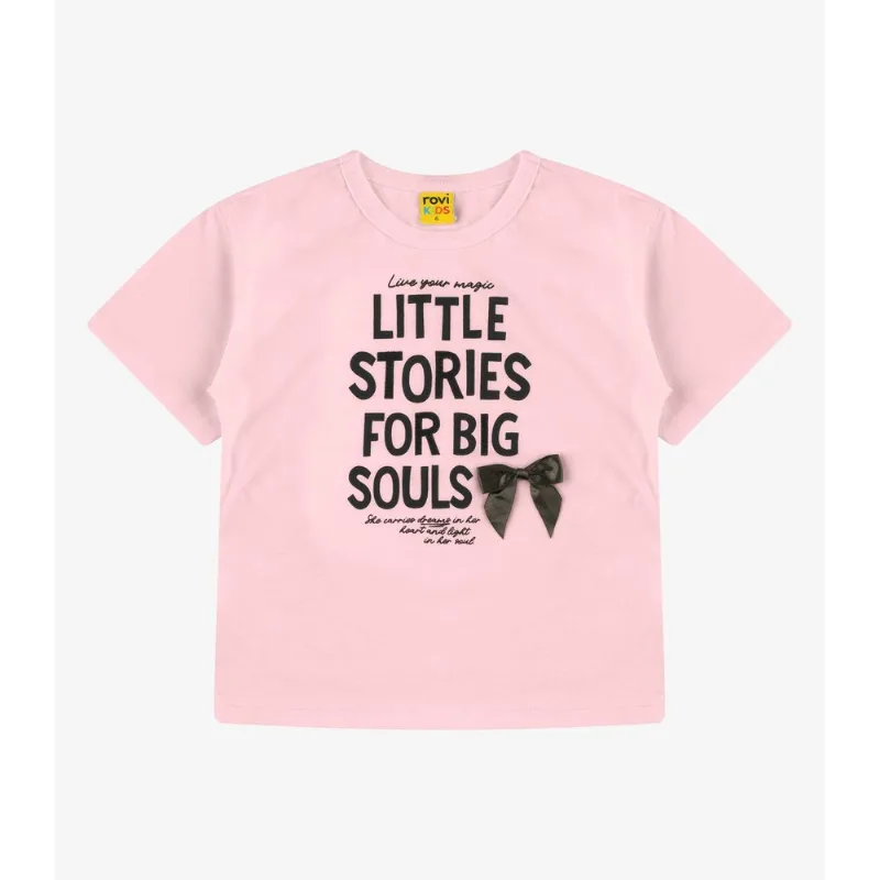 Blusa Feminina Meia Malha Rovi Kids Rosa 4