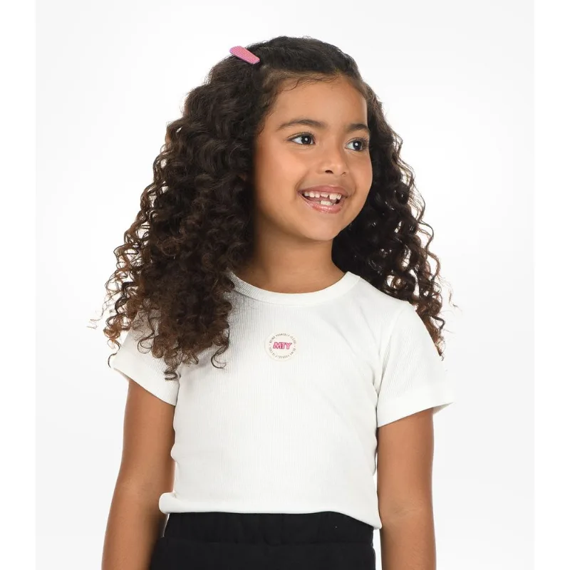 Blusa Feminina Ribana de Viscose Rovi Kids Bege 6